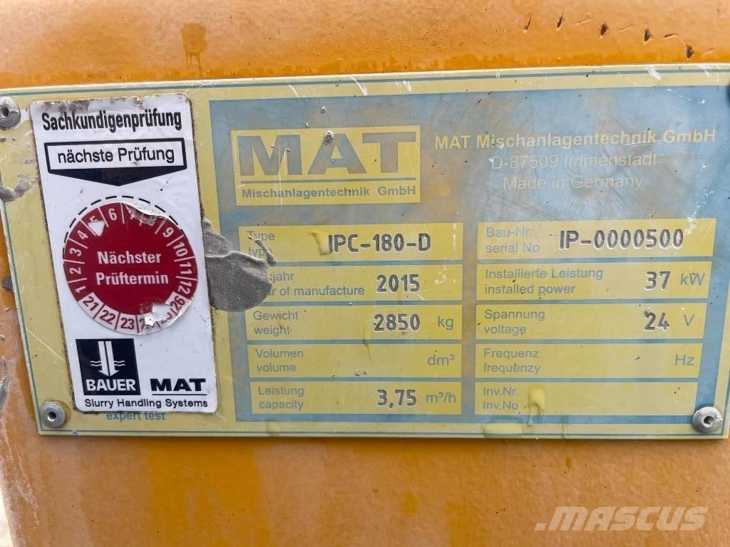 Bauer MAT IPC 180-D Construção - Outros
