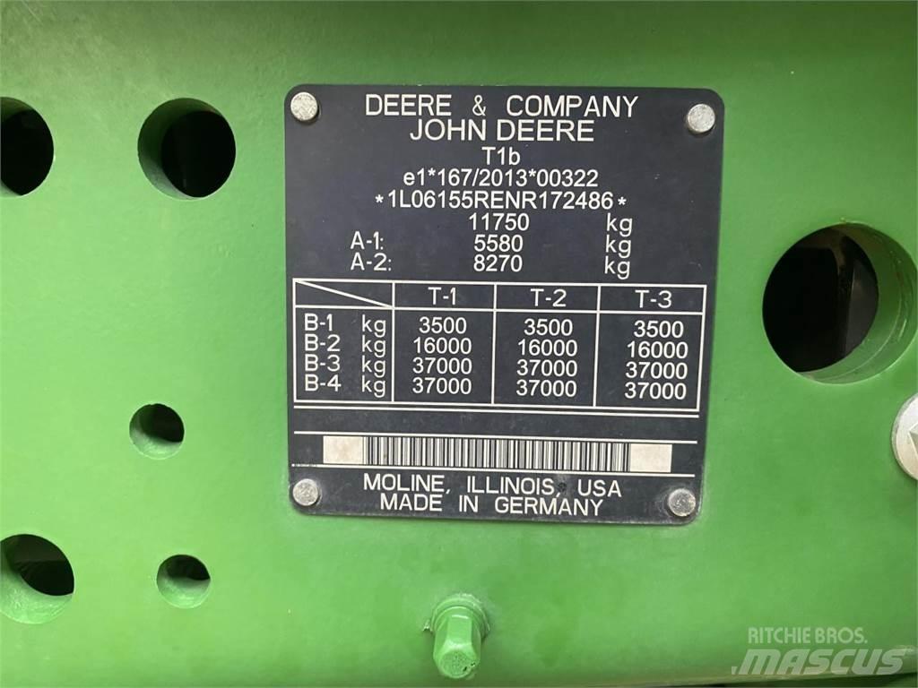 John Deere 6R 155 Tratores Agrícolas usados