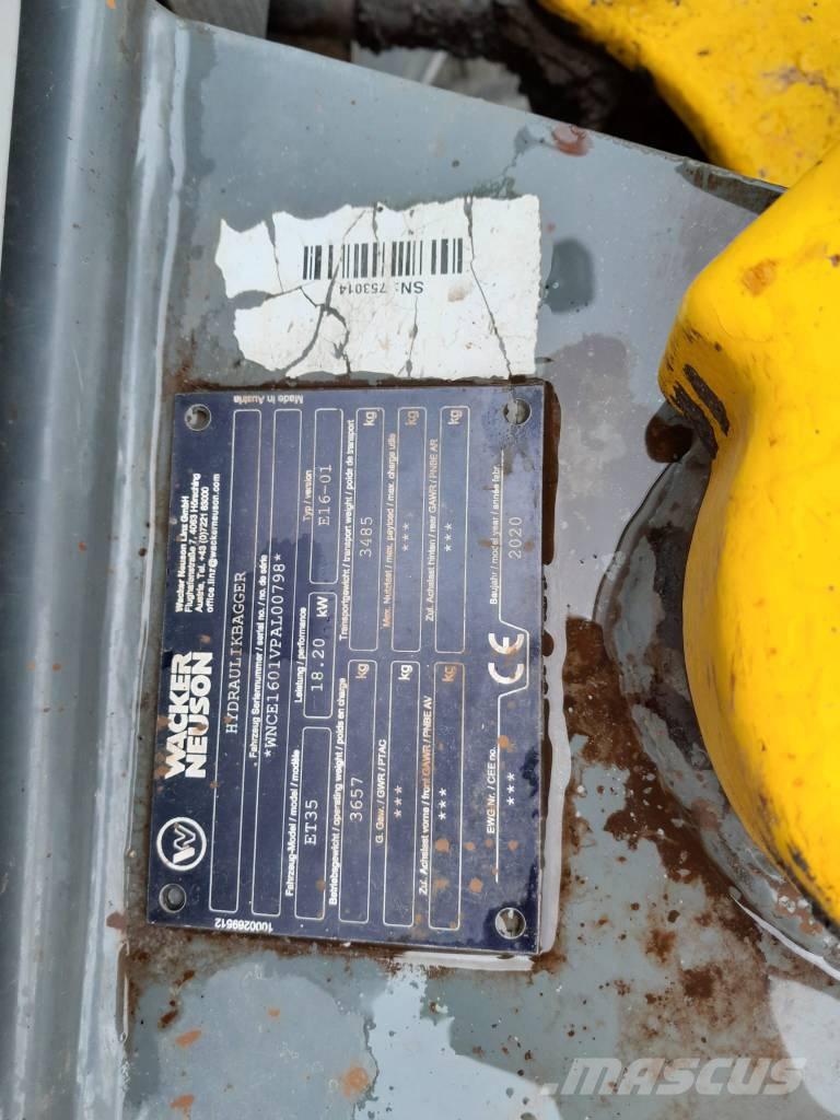 Wacker Neuson ET 35 Escavadoras de rastos
