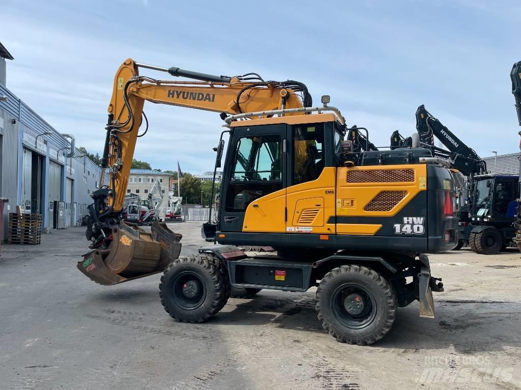 Hyundai HW140 Escavadoras de rodas