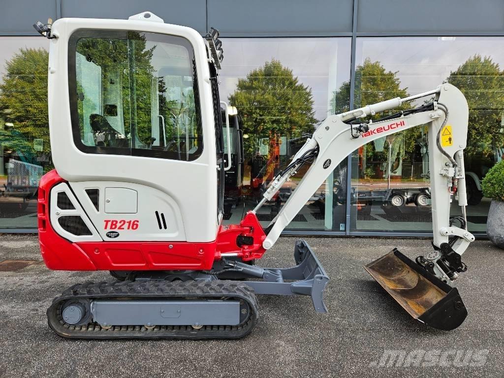 Takeuchi TB 216 Mini Escavadoras <7t