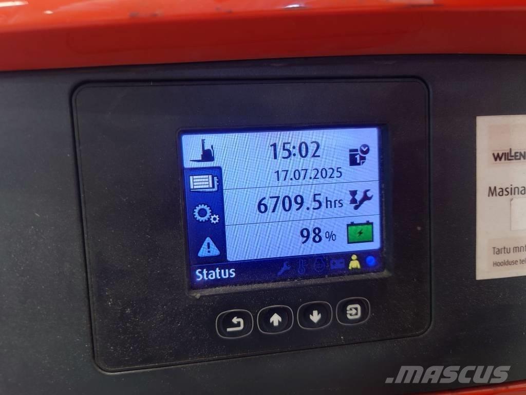 Linde L16/1173 Empilhador para operador externo