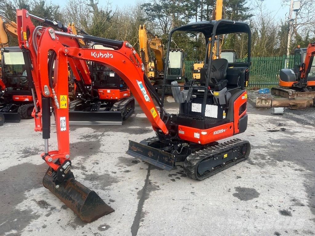 Kubota KX 019-4 Mini Escavadoras <7t