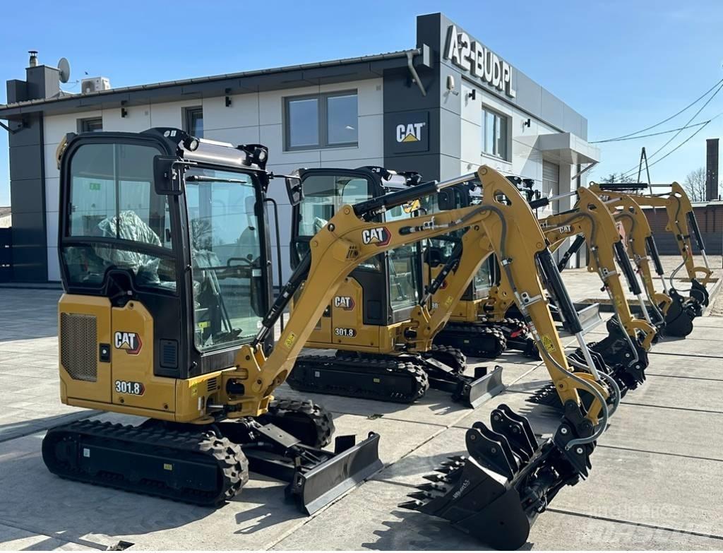 CAT 301.8 Mini Escavadoras <7t