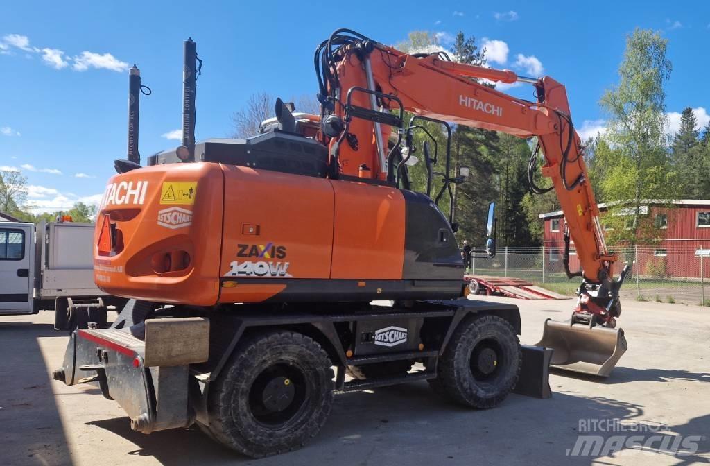 Hitachi ZX 140 W-6 Escavadoras de rodas