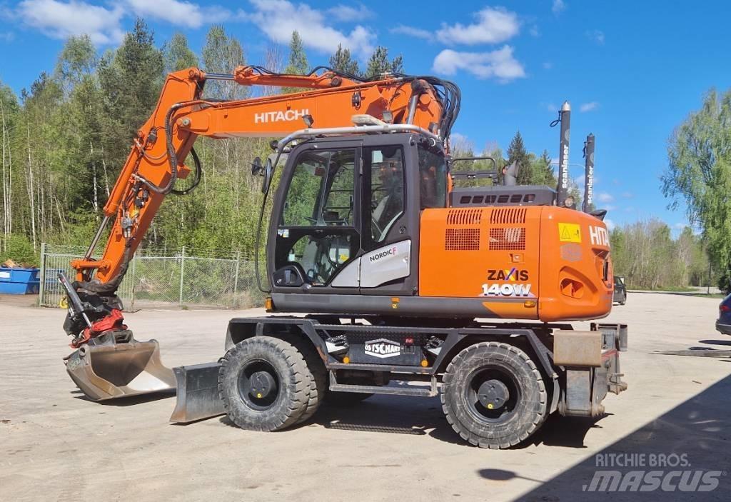 Hitachi ZX 140 W-6 Escavadoras de rodas
