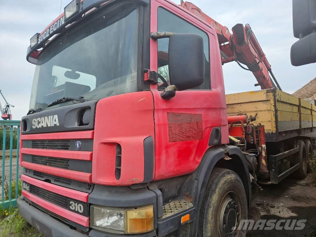 Scania P 94 FASSI Camiões de caixa fechada