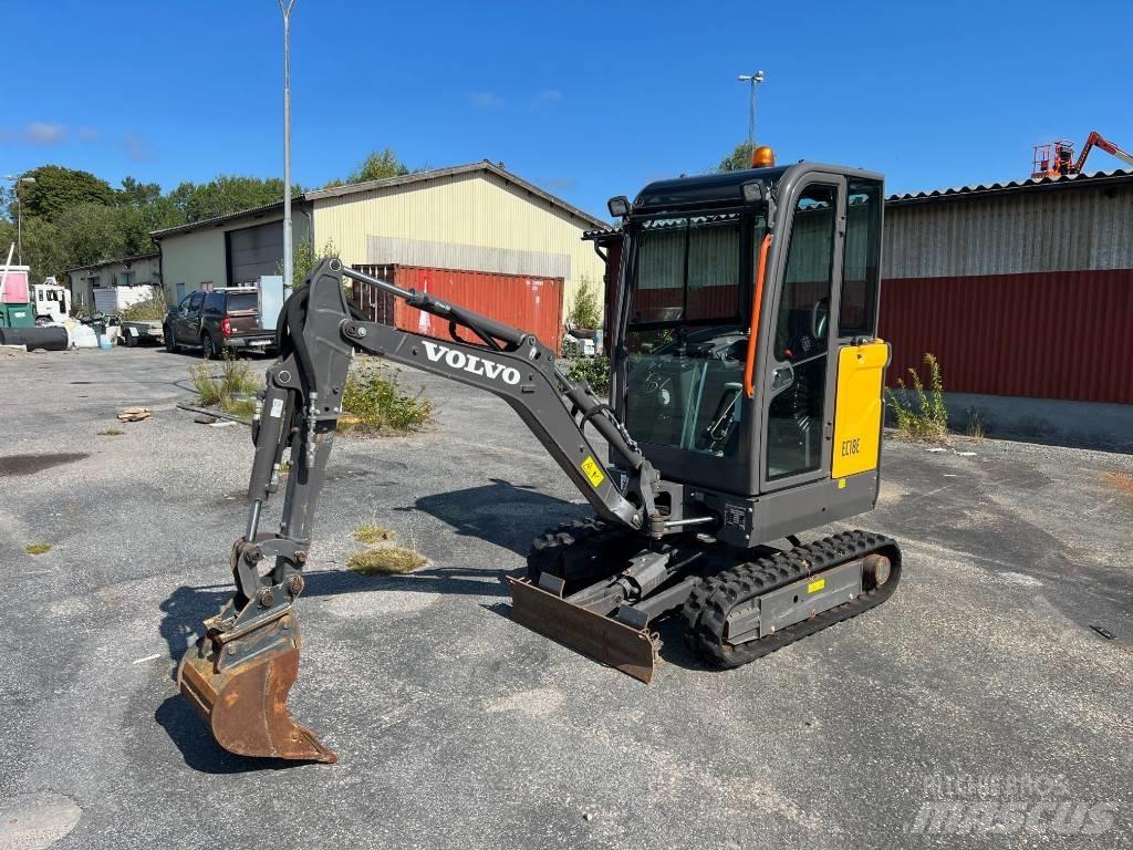 Volvo EC 18 E Mini Escavadoras <7t