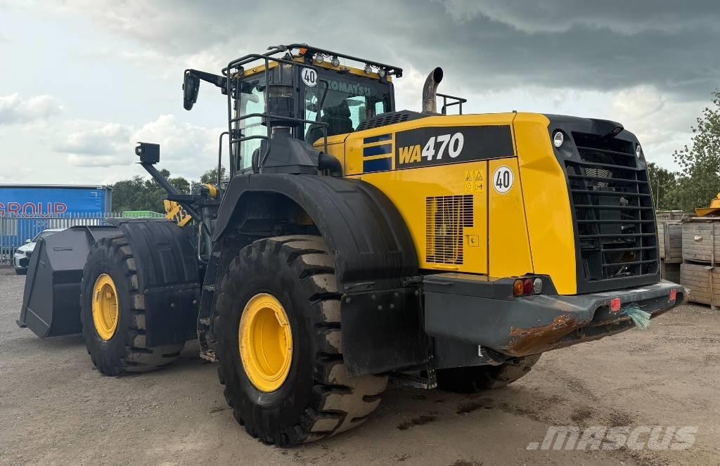 Komatsu WA470-8 Pás carregadoras de rodas