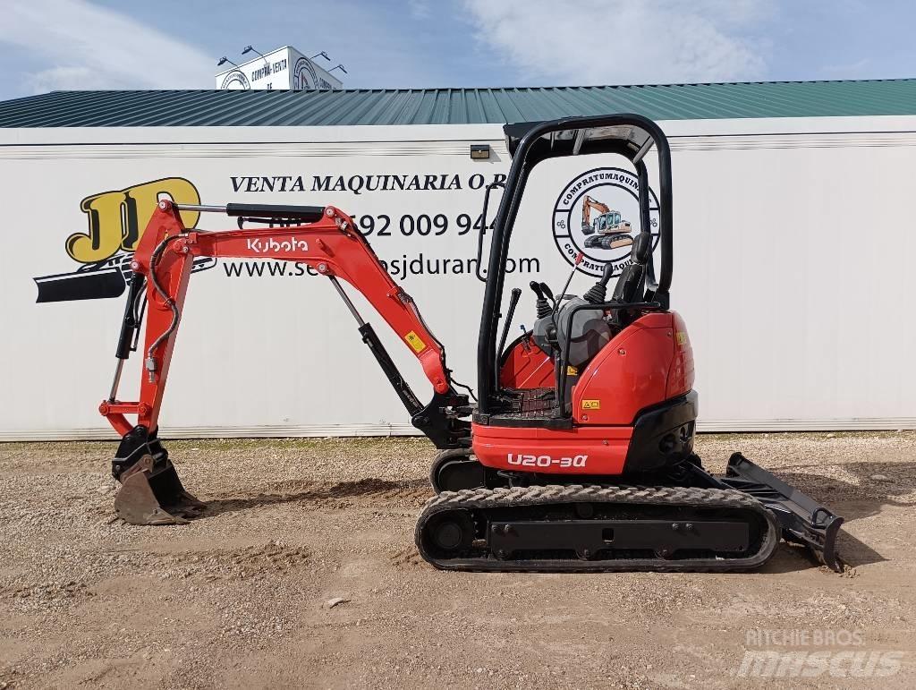 Kubota U 20-3a Mini Escavadoras <7t