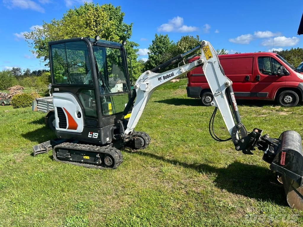 Bobcat E 19 Mini Escavadoras <7t