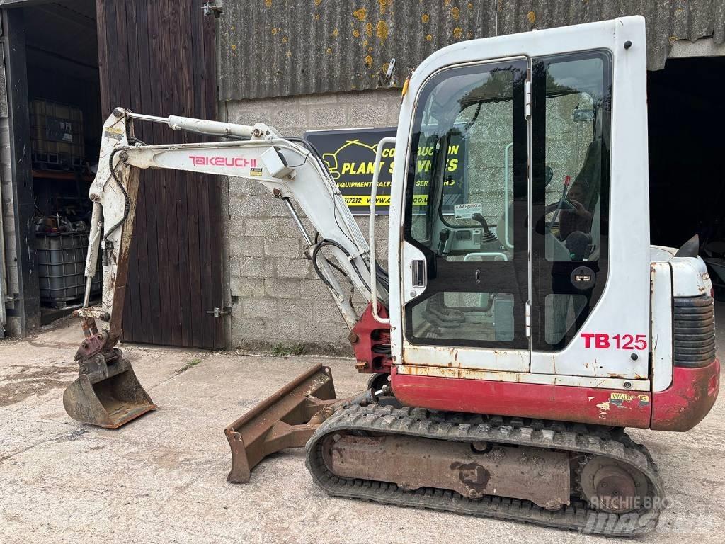 Takeuchi TB 125 Mini Escavadoras <7t