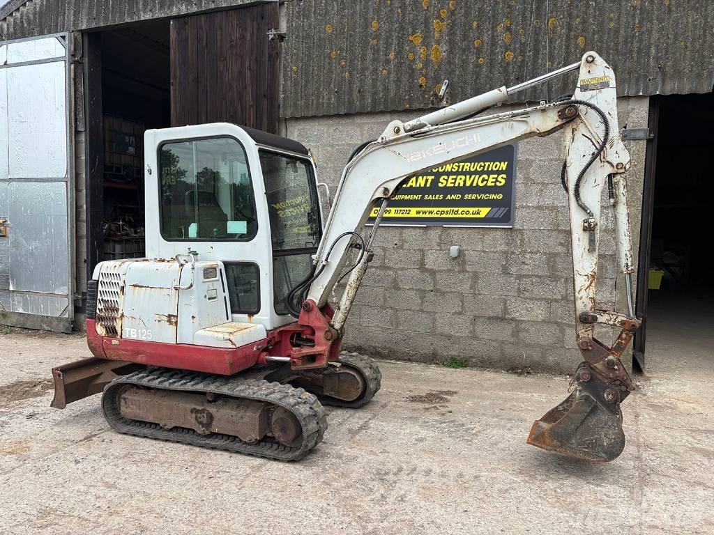 Takeuchi TB 125 Mini Escavadoras <7t