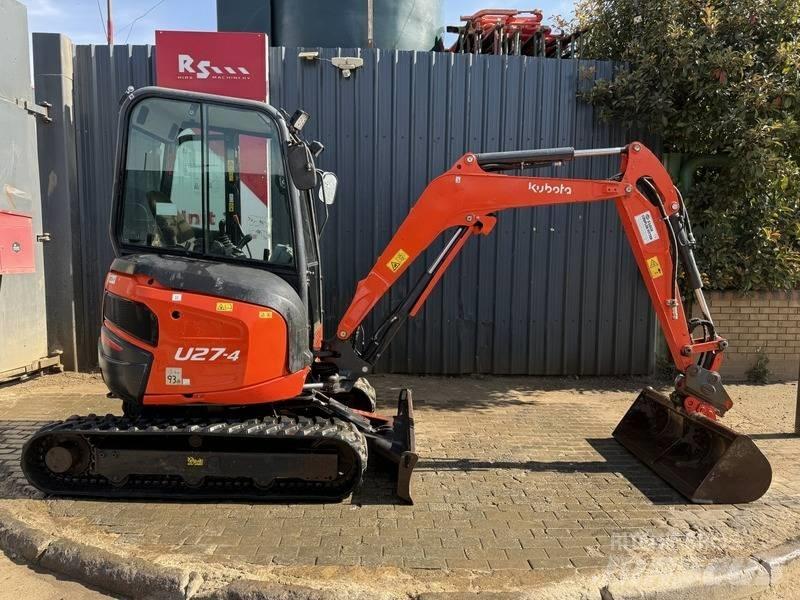 Kubota U 27-4 Mini Escavadoras <7t