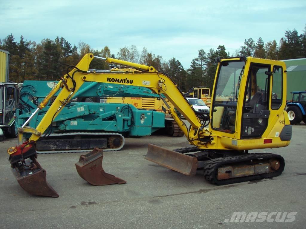 Komatsu PC 30-7 Mini Escavadoras <7t