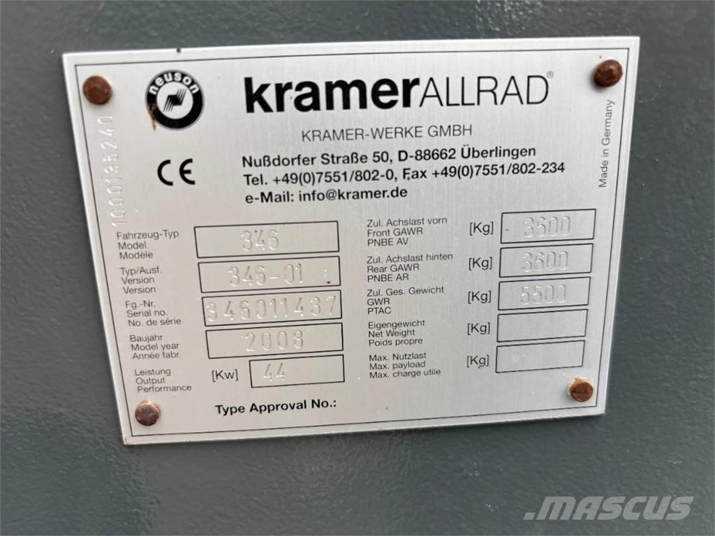 Kramer 750 Pás carregadoras de rodas