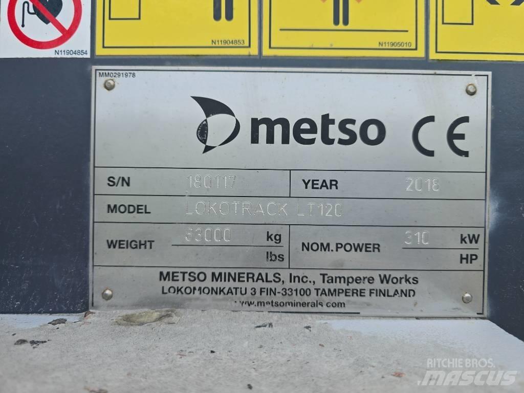 Metso LT 120 Britadores móveis