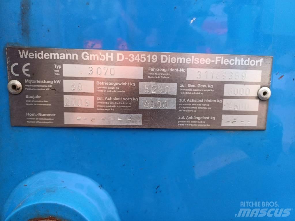 Weidemann 3070 Pás carregadoras de rodas