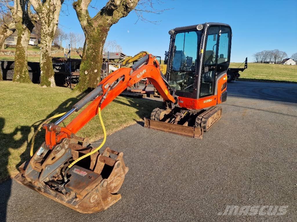 Kubota KX 019-4 Mini Escavadoras <7t