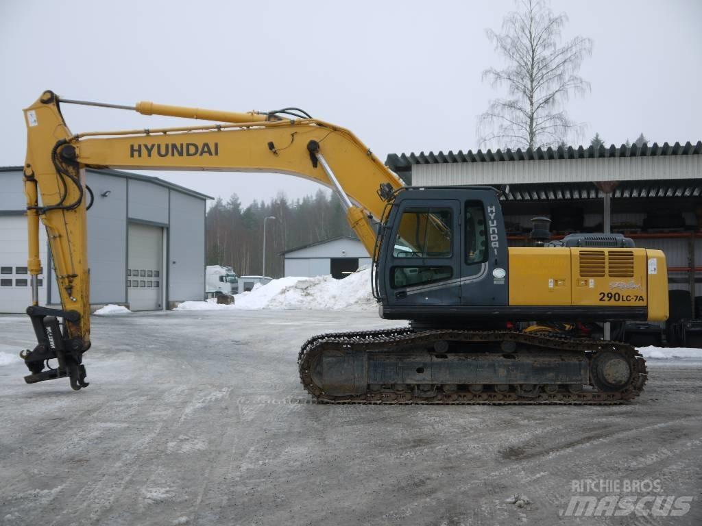 Hyundai R 290 LC-7A Escavadoras de rastos