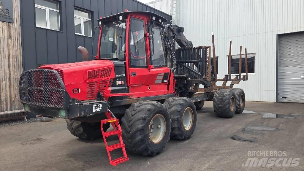 Komatsu 855 Forwarders florestais