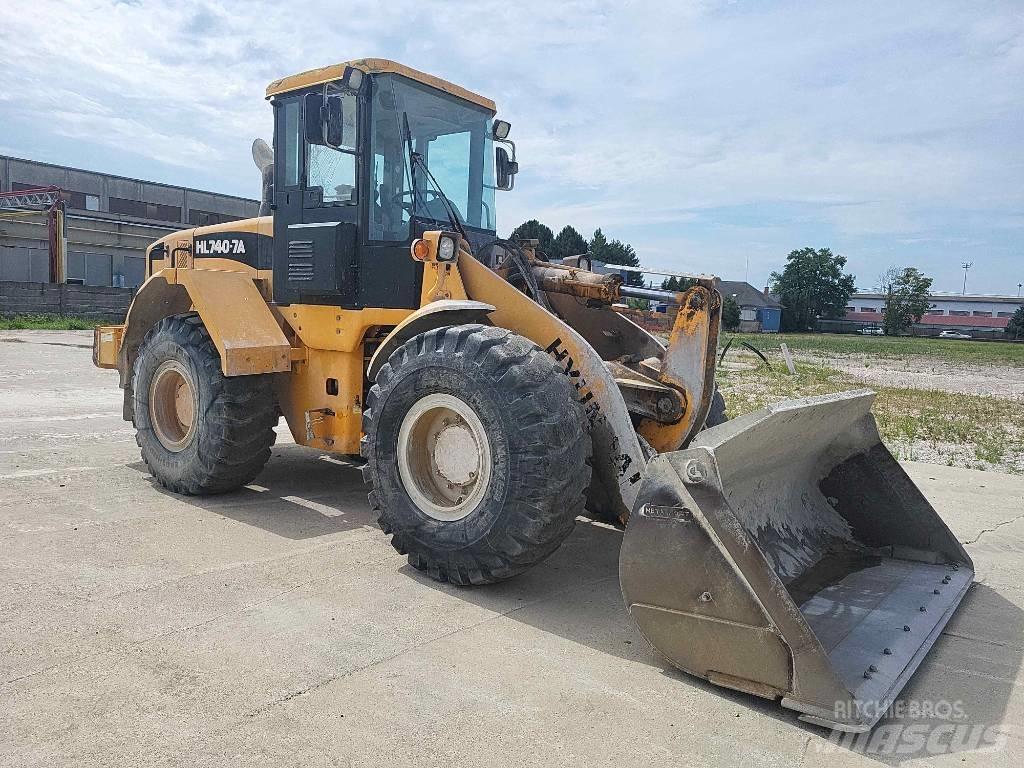 Hyundai HL 740-7 A Pás carregadoras de rodas