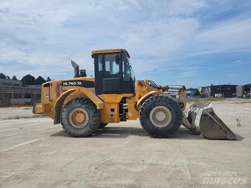 Hyundai HL 740-7 A Pás carregadoras de rodas