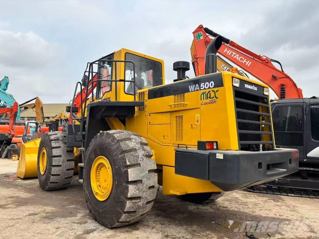 Komatsu WA 500 Pás carregadoras de rodas