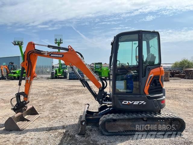 Doosan DX 27 Z Mini Escavadoras <7t