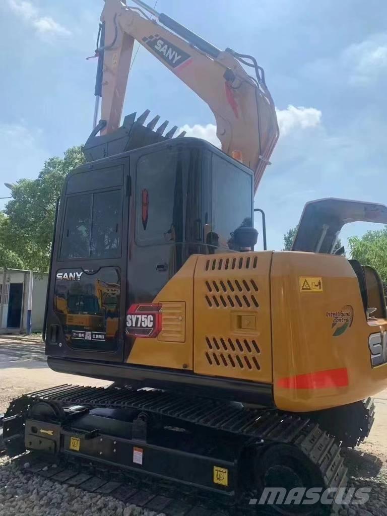Sany SY75C Escavadoras Midi 7t - 12t