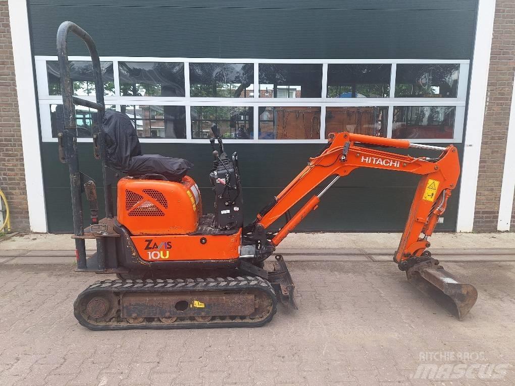 Hitachi ZX10U Mini Escavadoras <7t