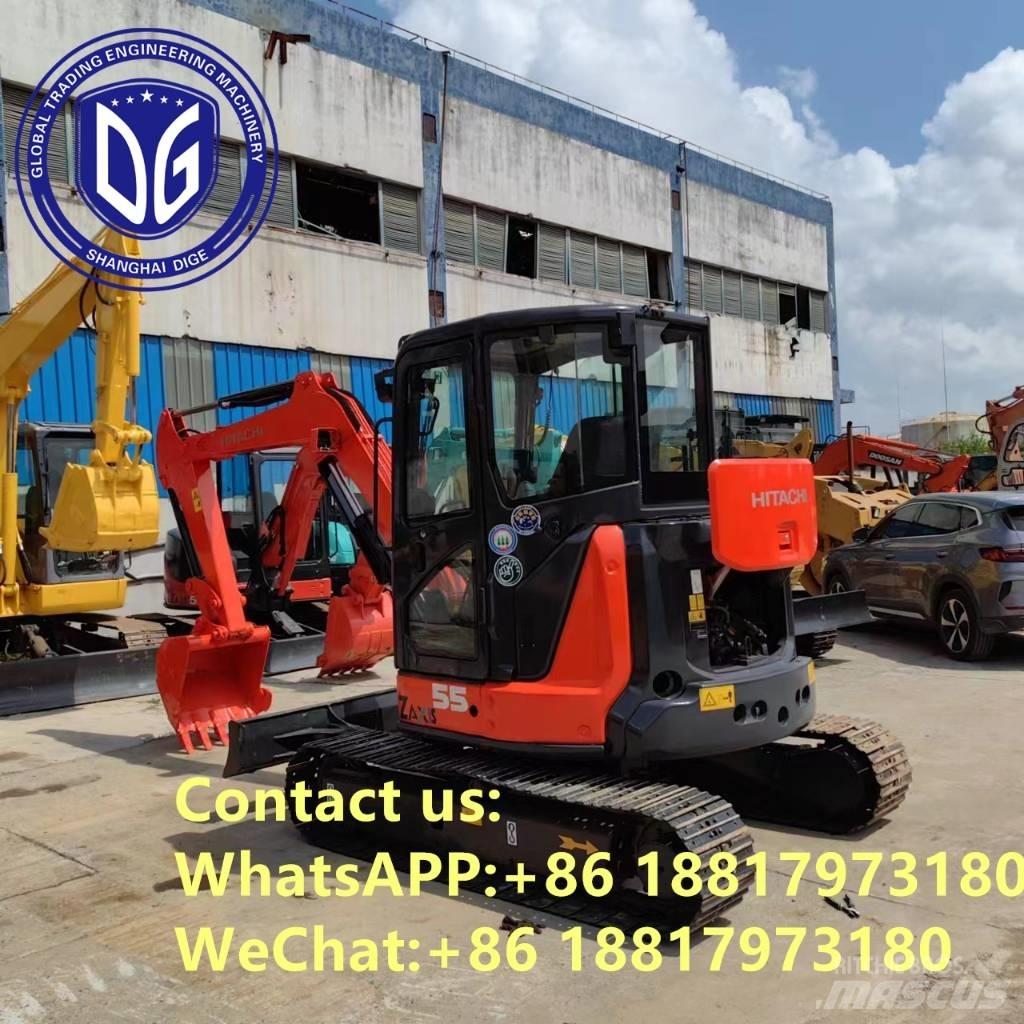 Hitachi ZX 55 U-5 A Mini Escavadoras <7t