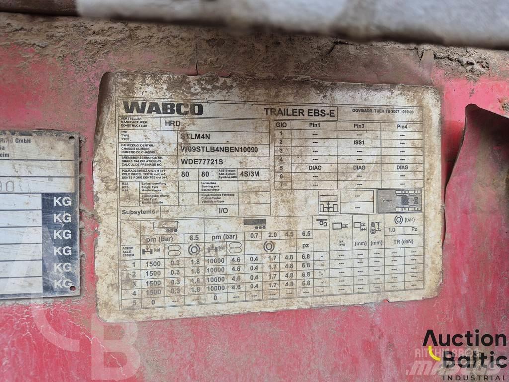 HRD STL M4N Semi Reboques Cortinas Laterais