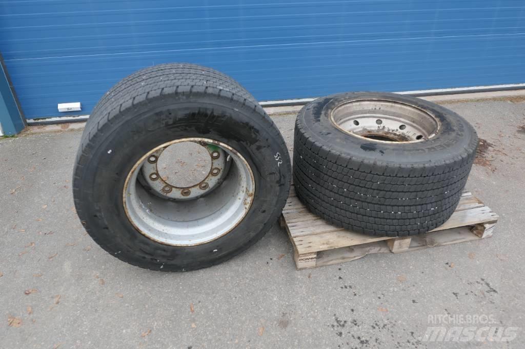 Michelin 495/45R22,5 Pneus, Rodas e Jantes