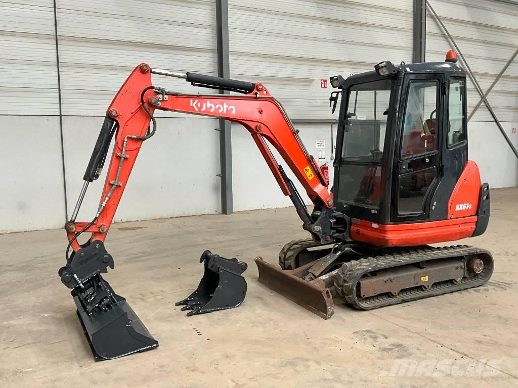 Kubota KX 61-3 Mini Escavadoras <7t