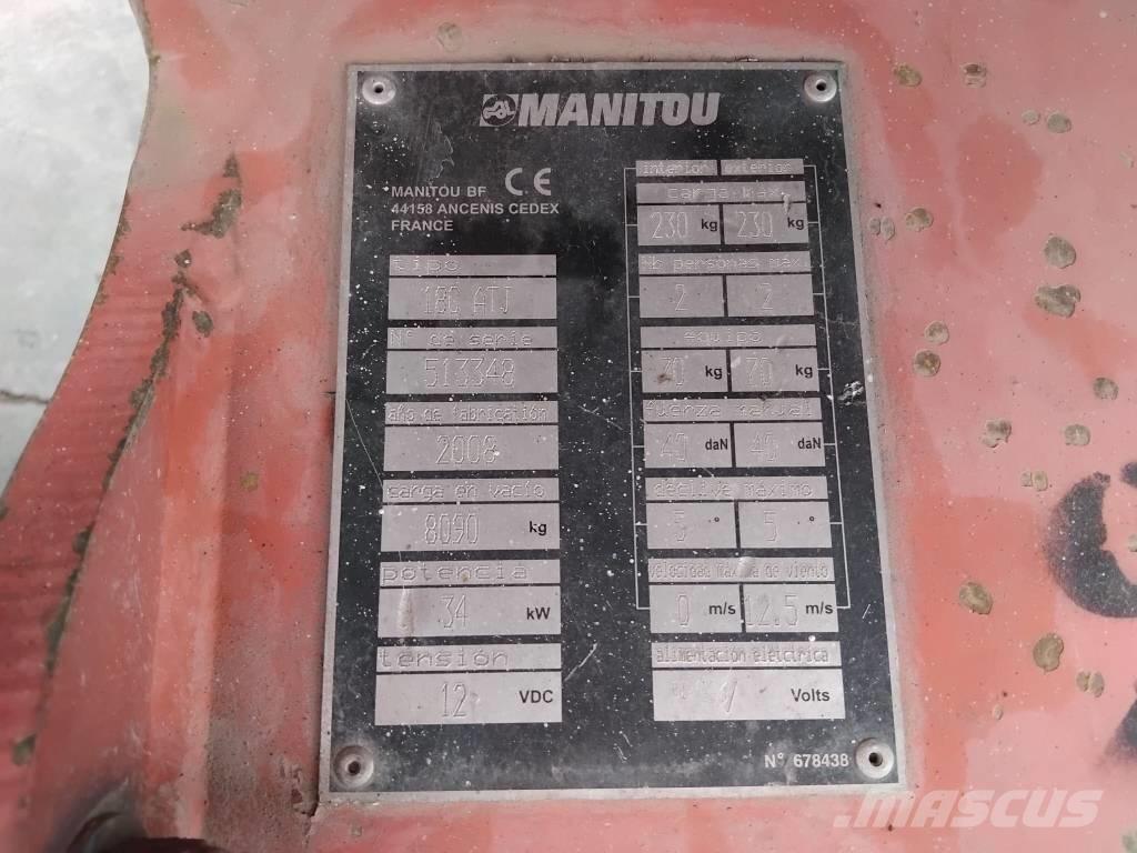 Manitou 180ATJ Elevadores braços articulados