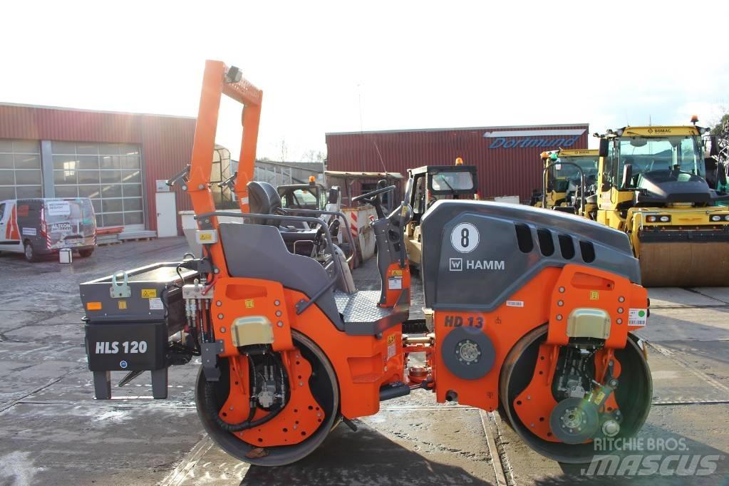 Hamm HD 13 VV Cilindros Compactadores tandem