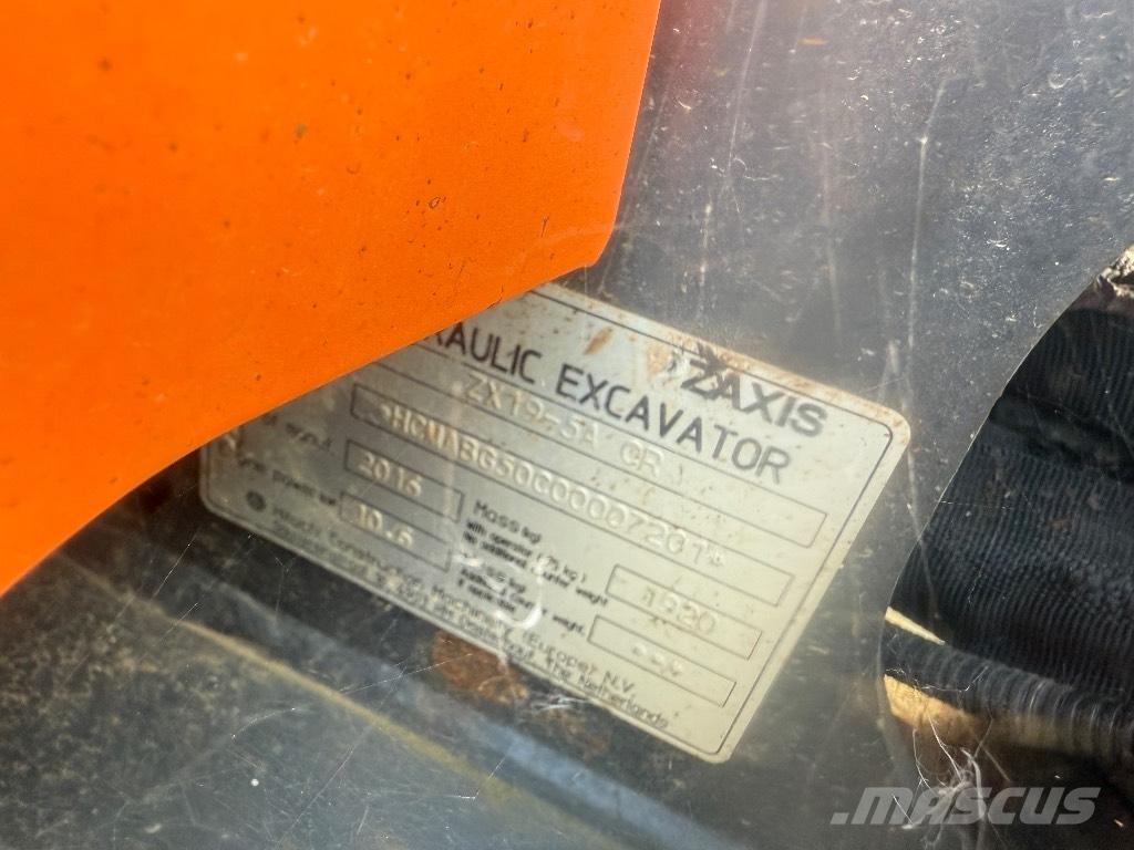 Hitachi ZX 19-5 Mini Escavadoras <7t