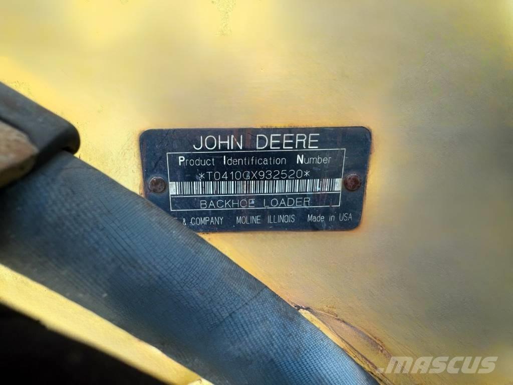 John Deere 410 G Retroescavadoras