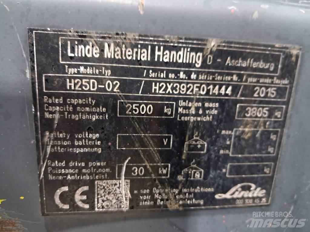 Linde H25D-02 Empilhadores Diesel