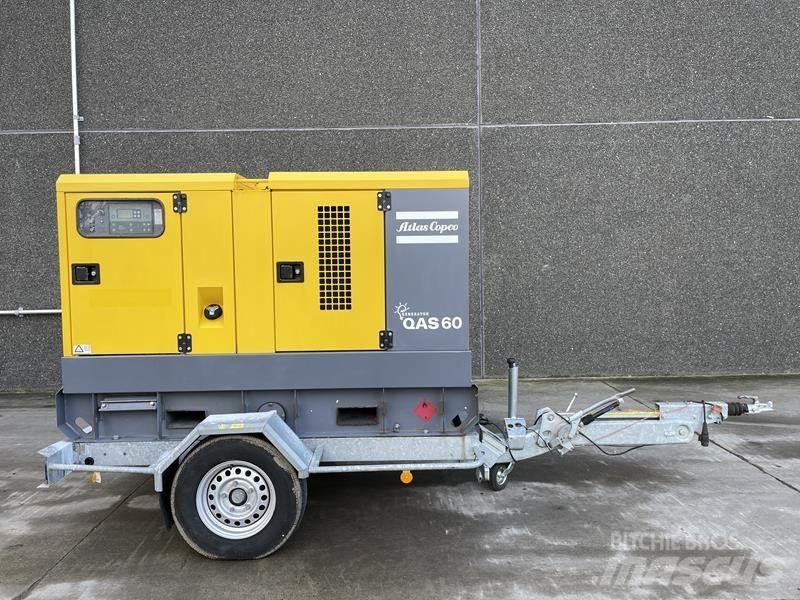 Atlas Copco QAS 60 Geradores Diesel
