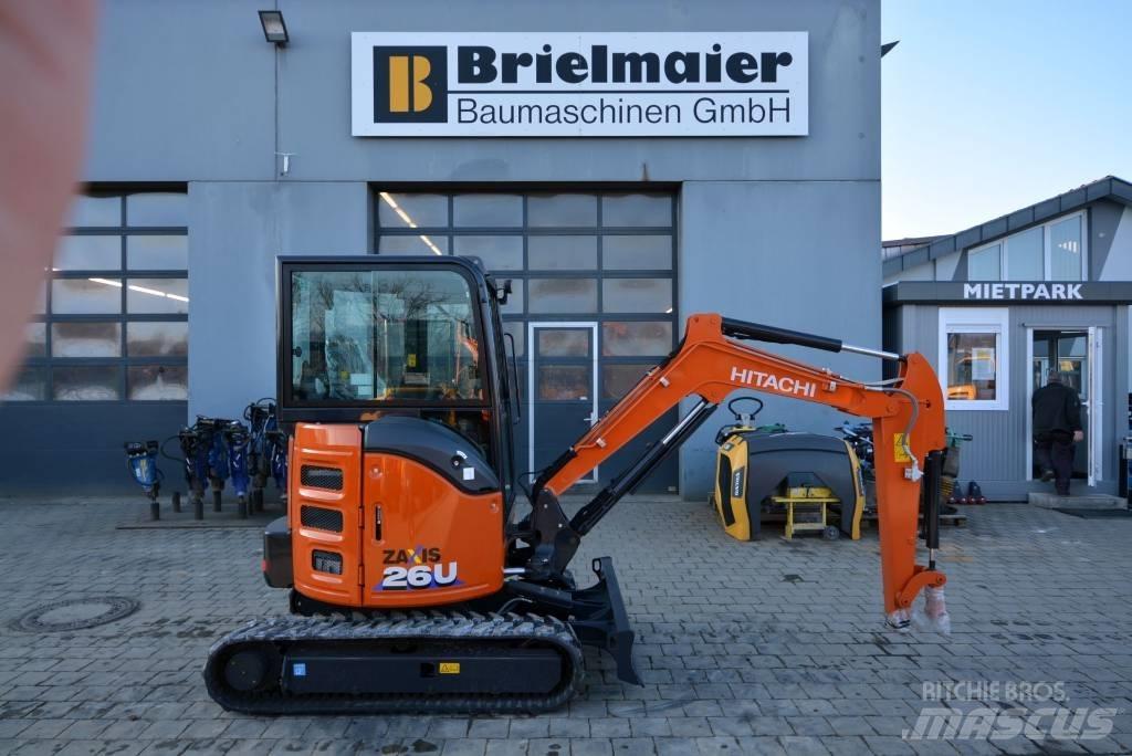 Hitachi ZX 26 U-6 Mini Escavadoras <7t