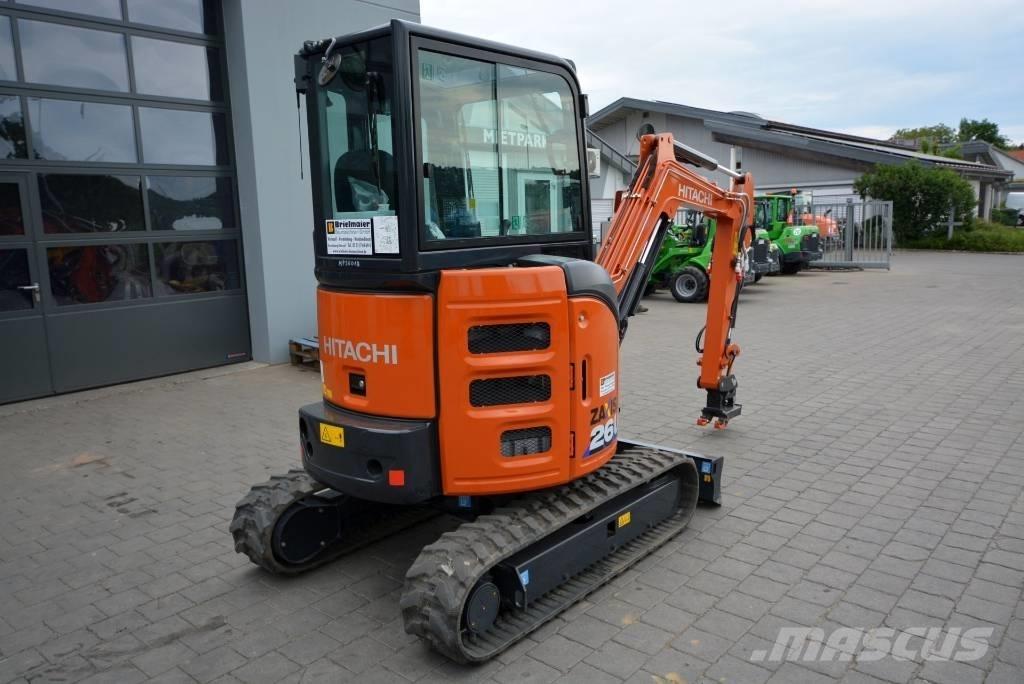 Hitachi ZX 26 U-6 Mini Escavadoras <7t