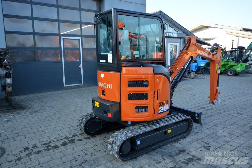 Hitachi ZX 26 U-6 Mini Escavadoras <7t