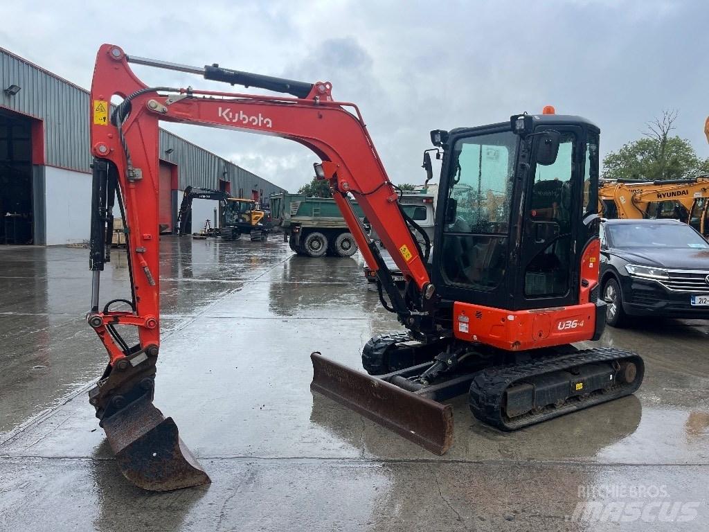 Kubota U 36-4 Mini Escavadoras <7t