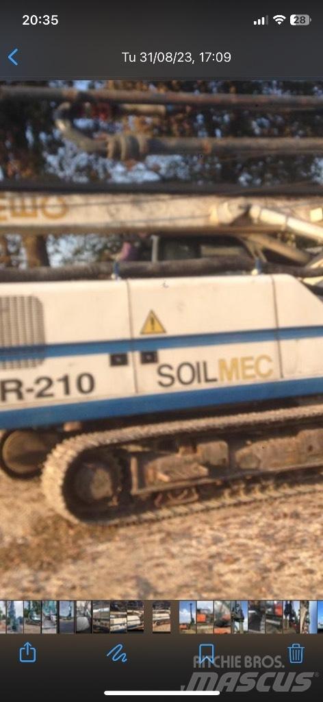  Soil mec R 210. Cfa Outros equipamentos perfuração