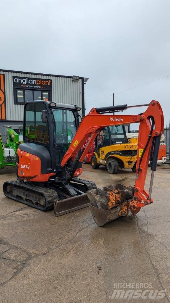 Kubota U 27-4 Mini Escavadoras <7t