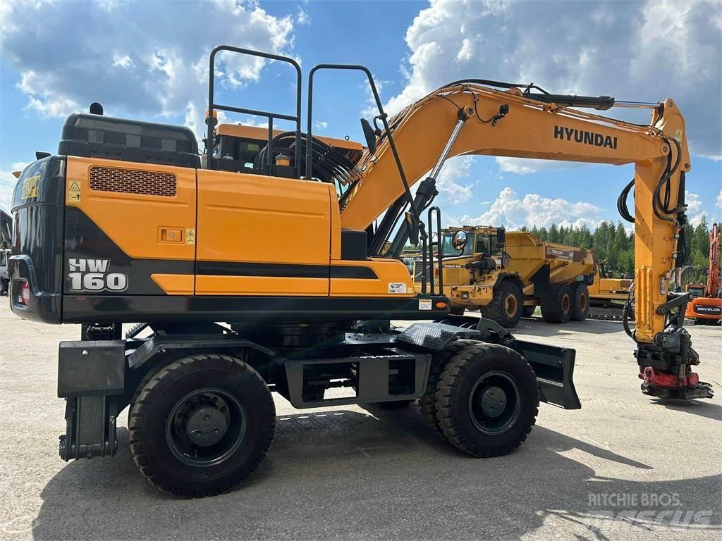 Hyundai HW160 Escavadoras de rodas