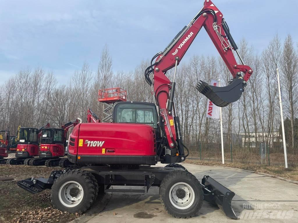 Yanmar B110W Escavadoras de rodas