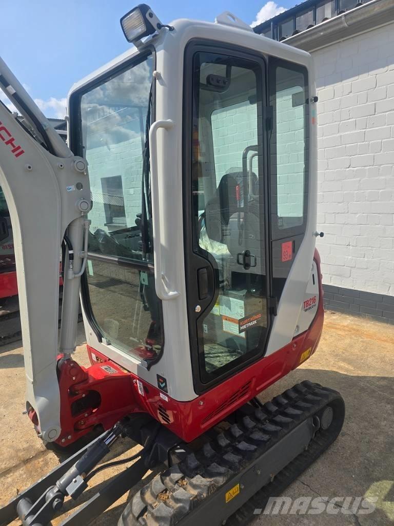 Takeuchi TB 216 A Mini Escavadoras <7t